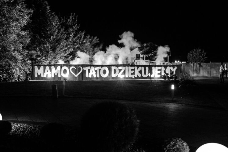 folia mamo tato dziękujemy na wesele