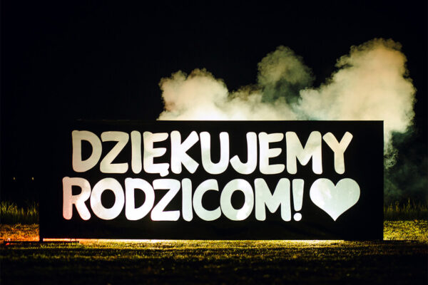 Dziękujemy Rodzicom wesele